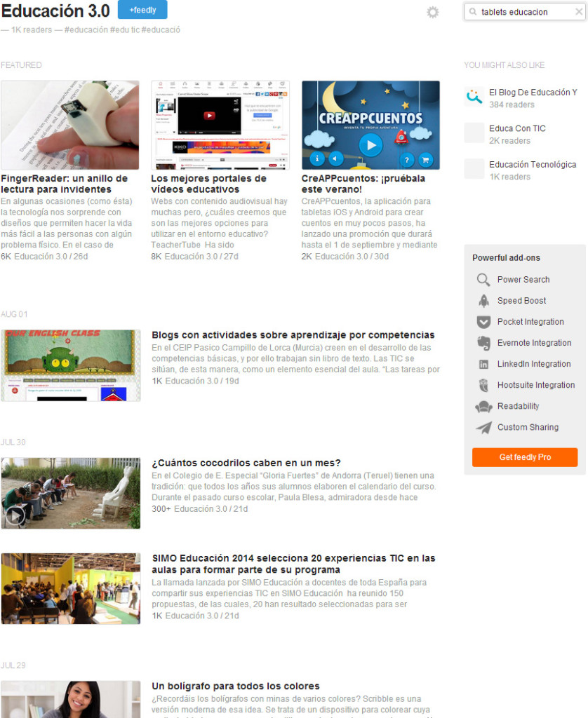 feedly_educacion3.0